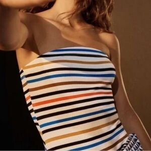Urban Outfitters Out from under Striped Bodysuit